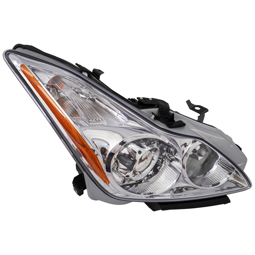 2008-2010 Infiniti G37 Headlight - HID, Passenger Side, w/ Bulbs (26010JL02B)