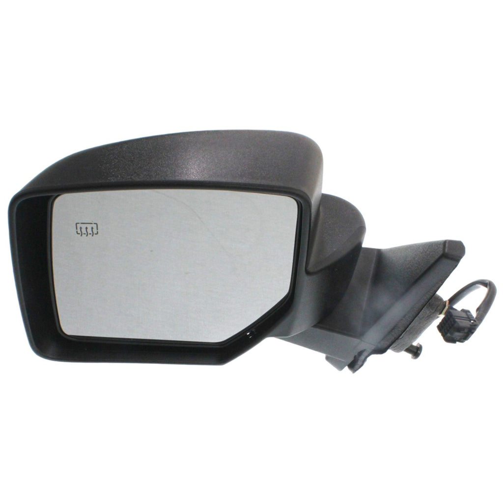 Kool Vue 2007-2017 Jeep Patriot Power Mirror - Driver Side, Textured Black, Heated (5155463AK)