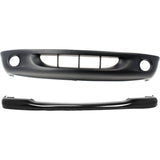 Bumper Cover Kit For 1997-2000 Dodge Dakota Models with 2-Piece Type Bumper
