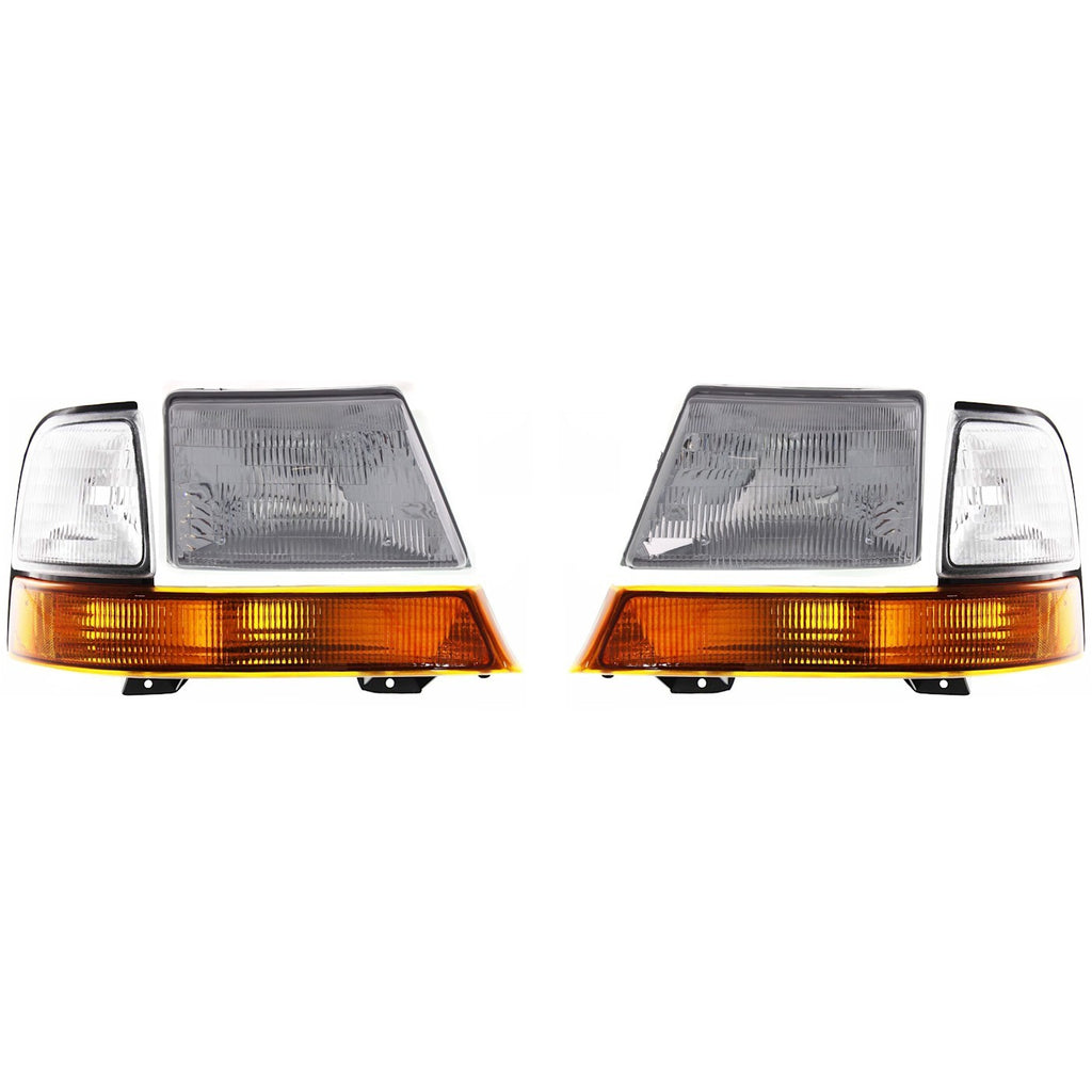 1998-2000 Ford Ranger Headlights - Left & Right (F87Z13008FB)