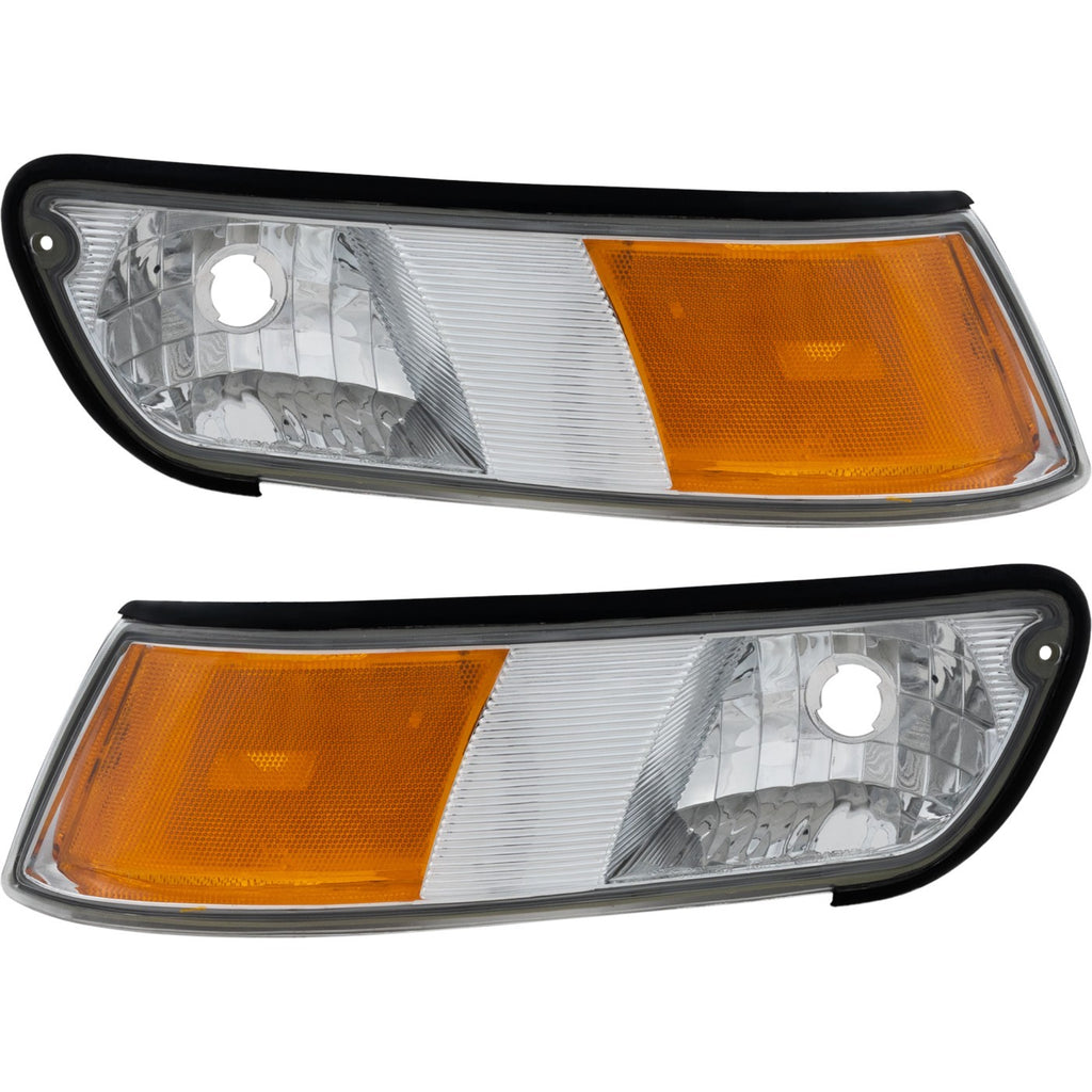 1998-2002 Mercury Grand Marquis Parking Lights - Left & Right (XW3Z15A201AB)