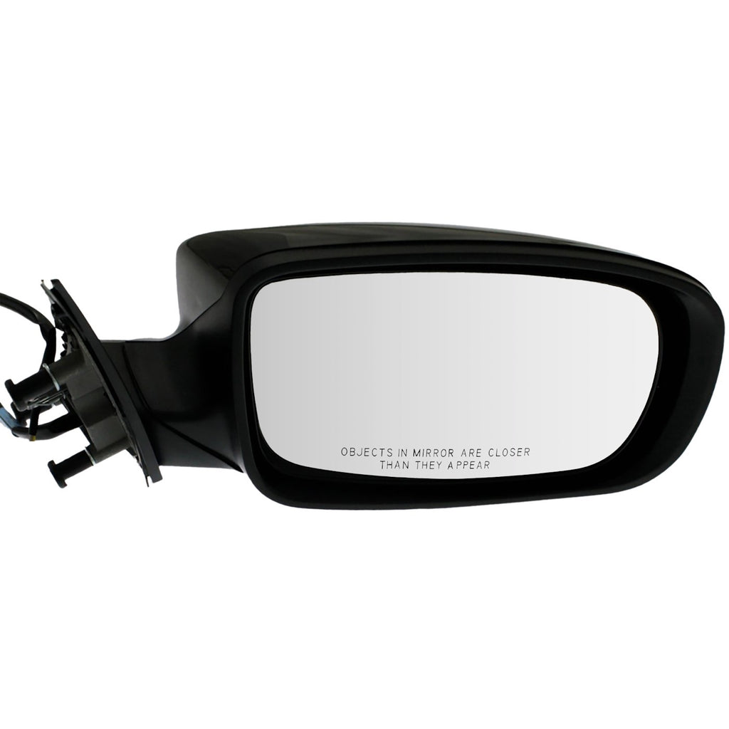 Kool Vue 2011-2019 Dodge Charger Power Mirror - Right, Paintable, Manual Folding (1MA46AXRAH)