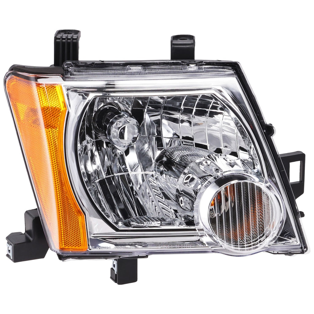 2005-2015 Nissan Xterra Headlight - Halogen, Passenger Side, w/ Bulbs (26010EA025)