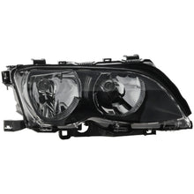 Load image into Gallery viewer, 2002-2005 BMW 3 Series Headlight - Halogen, Passenger Side, Black Bezel (63127165772)
