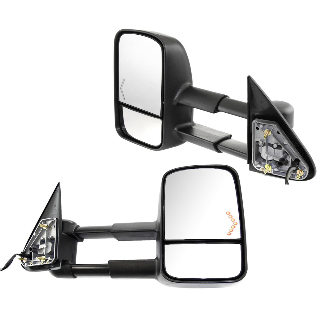 2003-2007 Chevrolet Tow Mirror Set - LED