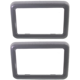1986-1997 Nissan Pickup & D21 Gray Door Handle Trim Set (Pair)