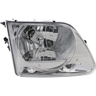 1998-2004 Ford F-150, F-150 Heritage & F-250 Headlight - Halogen, Passenger Side, w/ Bulbs (3L3Z13008EA)