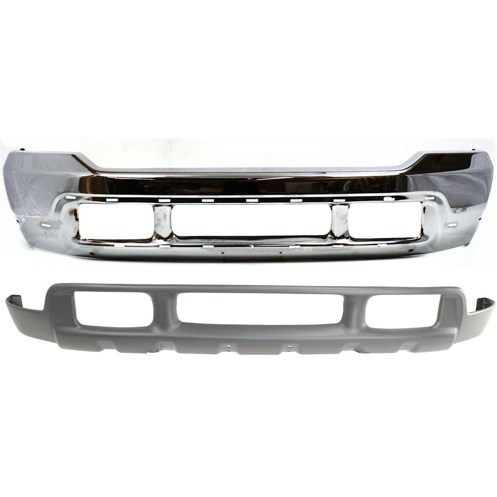 2001-2004 Ford Bumper - Front, Chrome (3C3Z17757BA)