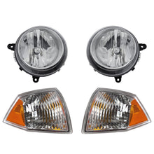 Load image into Gallery viewer, 2007-2010 Jeep Compass Headlights - Driver &amp; Passenger Side, w/ Bulbs (5303842AE)