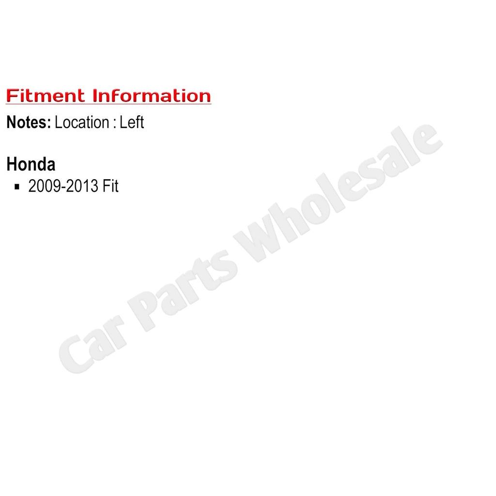 2009-2014 Honda Fit Headlight - Halogen, Driver Side, w/ Bulbs (33150TK6A01)