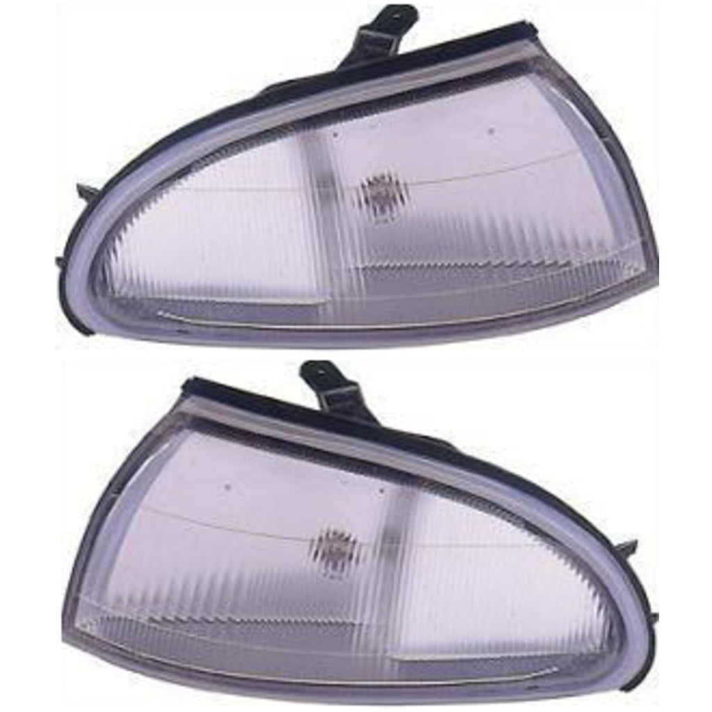 1993-1997 Geo Prizm Side Marker Lights - Driver & Passenger Side, w/ Bulbs (94852393)