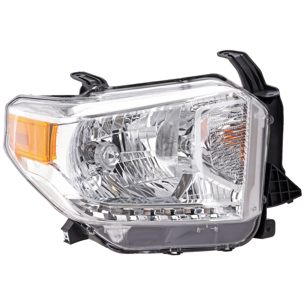 2014-2017 Toyota Tundra Headlight - Halogen, Passenger Side, w/ Bulbs (811100C091)