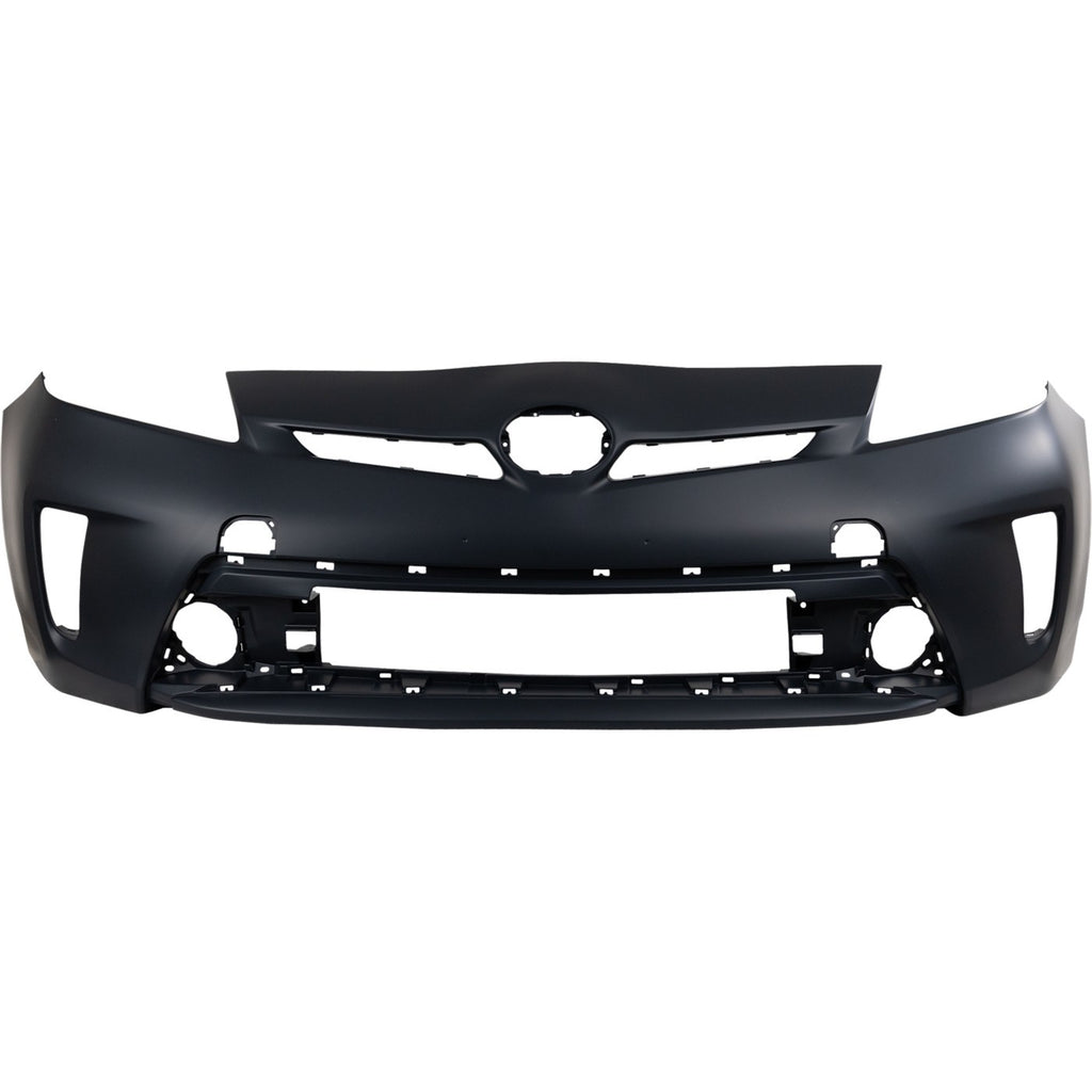 2012-2015 Toyota Prius Bumper Cover - Front, Primed, CAPA Certified (5211947934)