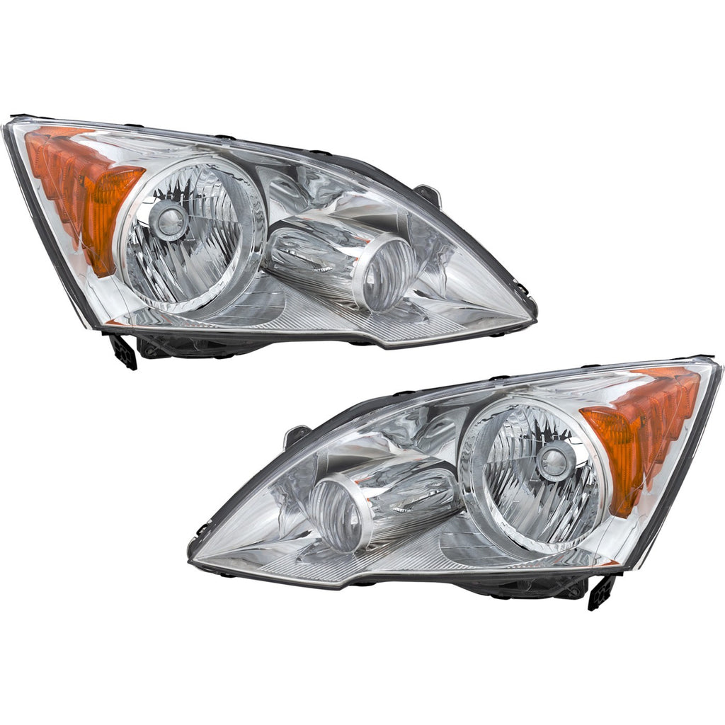 2007-2011 Honda CR-V Headlights - Halogen, Left & Right (33151SWAA01)