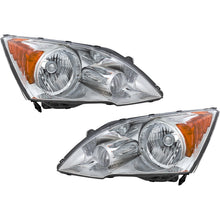 Load image into Gallery viewer, 2007-2011 Honda CR-V Headlights - Halogen, Left &amp; Right (33151SWAA01)
