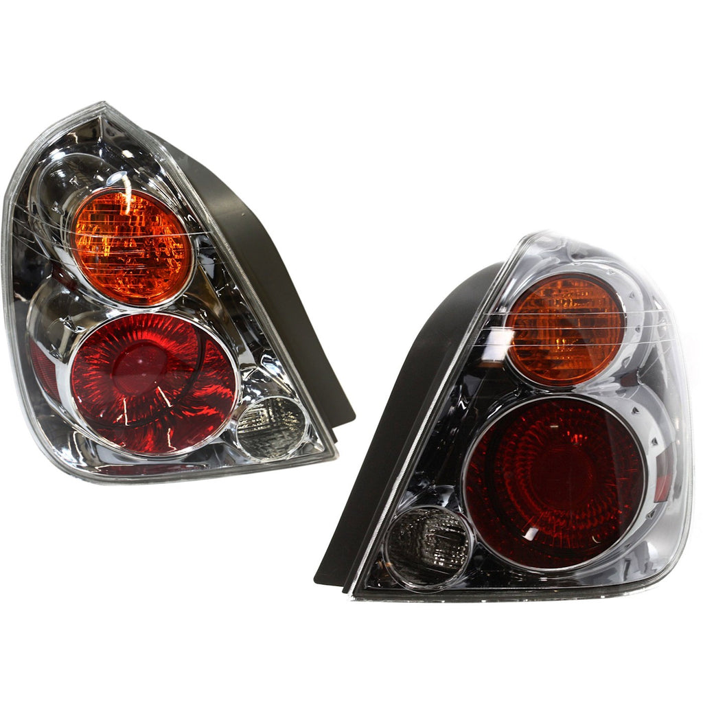 2002-2004 Nissan Altima Tail Lights - Driver & Passenger Side (265558J025)