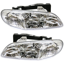 Load image into Gallery viewer, 1996-1998 Pontiac Grand Am Headlights - Left &amp; Right, w/ Bulbs (16524657)