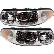 Load image into Gallery viewer, 2000-2005 Buick LeSabre Headlights - Halogen, Left &amp; Right, w/ Bulbs (25769600PFM)
