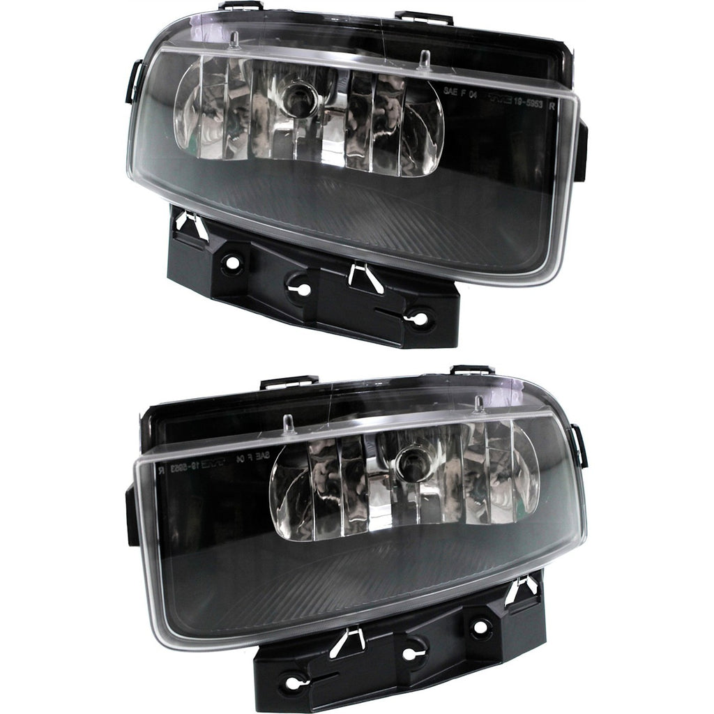 2005-2013 Chevrolet Corvette Fog Lights - Left & Right, w/ Bulbs (25942592)
