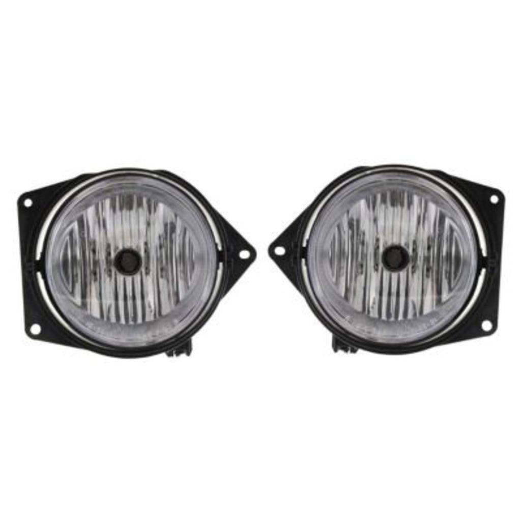 2006-2010 Hummer H3 & H3T Fog Lights - Left & Right, w/ Bulbs (15807158)
