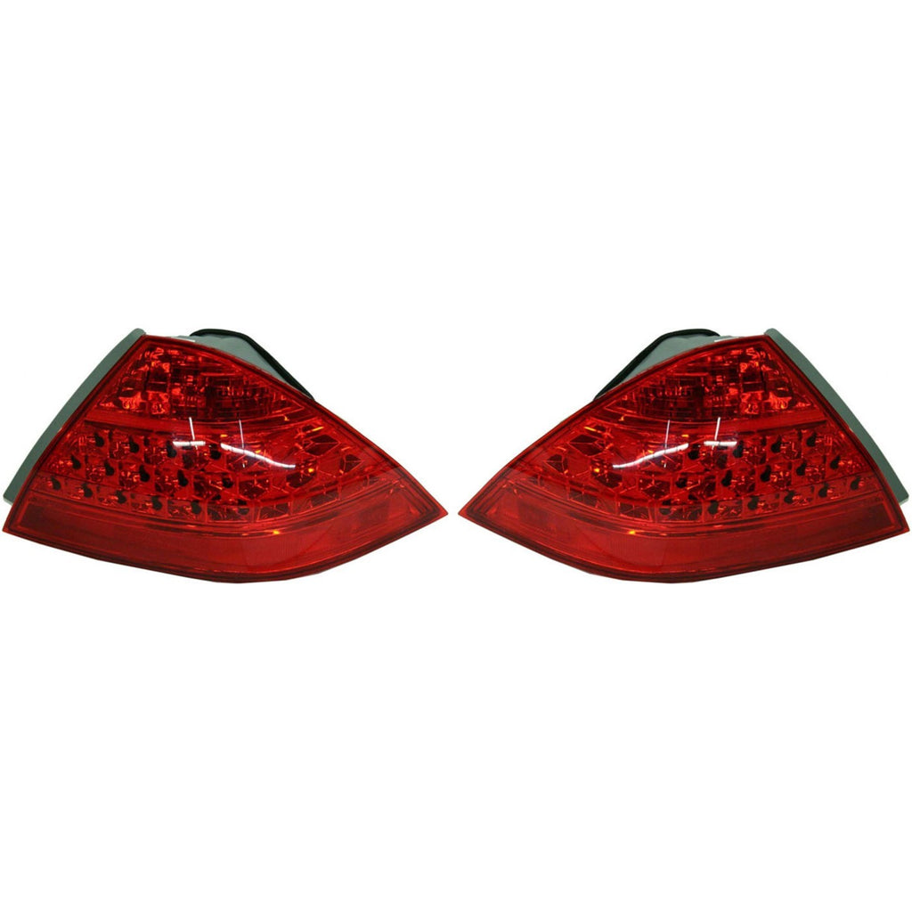2006-2007 Honda Accord Tail Light Set - Outer, Left & Right
