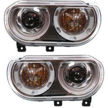 Load image into Gallery viewer, 2008-2014 Dodge Challenger Headlights - HID, Driver &amp; Passenger Side (5028778AB)