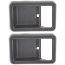 Load image into Gallery viewer, 1980-1986 Datsun 720 &amp; Nissan 720 Door Handle Trims - Front, Inner, Black (8068201W00)