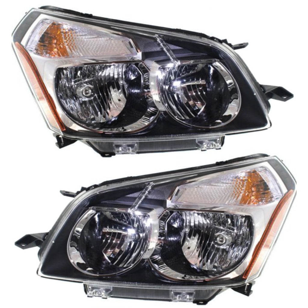 2009-2010 Pontiac Vibe Headlight Assembly - Halogen, w/ Bulbs (88975714)