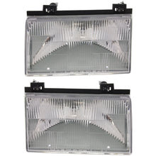 Load image into Gallery viewer, 1992-1994 Ford Tempo &amp; Mercury Topaz Headlights - Halogen, Driver &amp; Passenger Side, w/ Bulbs (F23Z13008B)