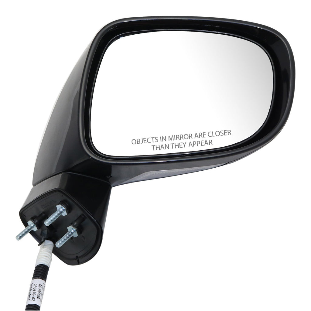Kool Vue 2008-2009 Lexus ES350 Power Mirror - Right, Paintable, Manual Folding (8790133140C0)