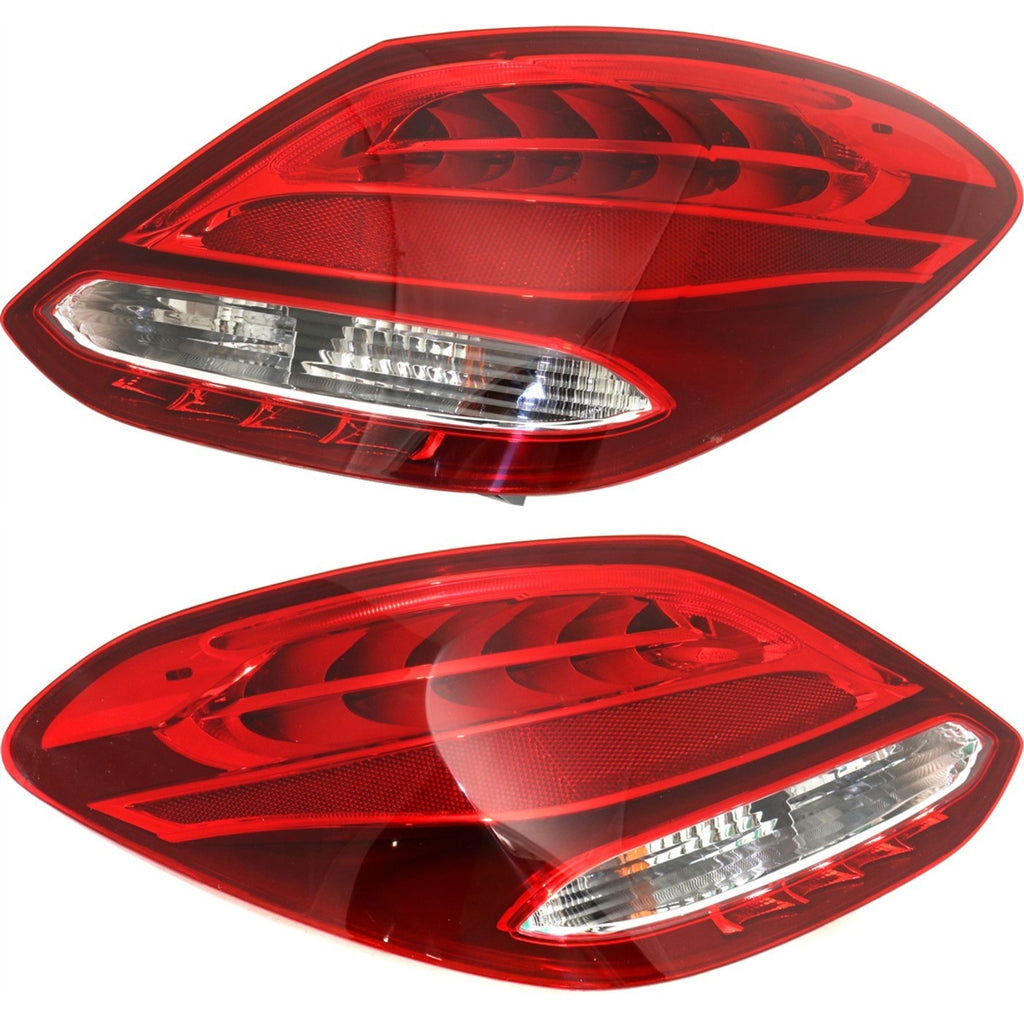 2015-2018 Mercedes-Benz Tail Lights Left & Right Halogen