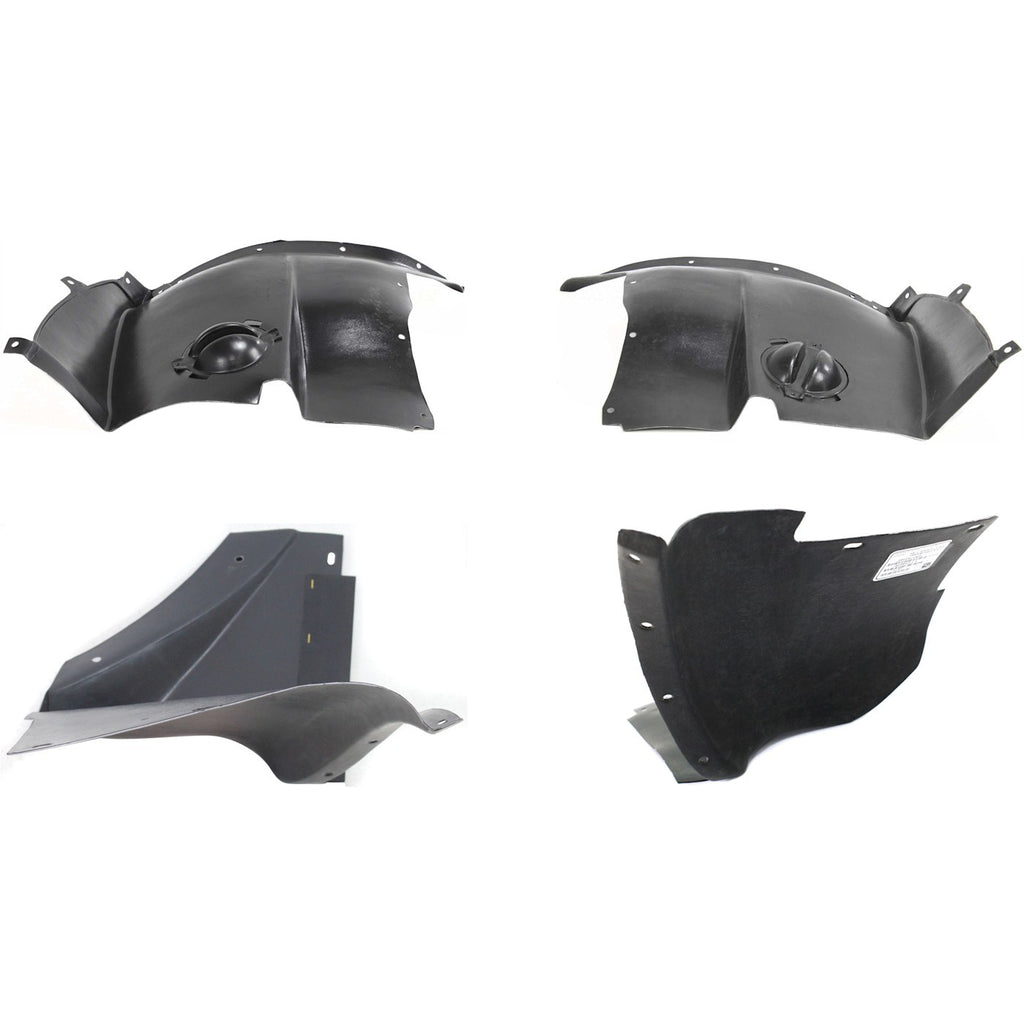 2005-2013 Chevrolet Corvette Fender Liner - Front, Driver Side, Inner (15233300)
