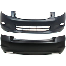Load image into Gallery viewer, 2008-2010 Honda Accord Bumper Covers - Front &amp; Rear, Sedan (04711TA6A90ZZ)