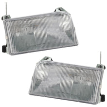 Load image into Gallery viewer, 1995-1997 Ford Headlights - Halogen, Driver &amp; Passenger Side, w/ Bulbs (F2TZ13008A)