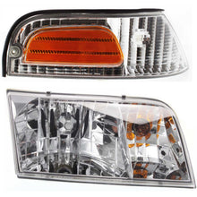 Load image into Gallery viewer, 1998-2011 Ford Crown Victoria Headlight - Right (4W7Z13008B)