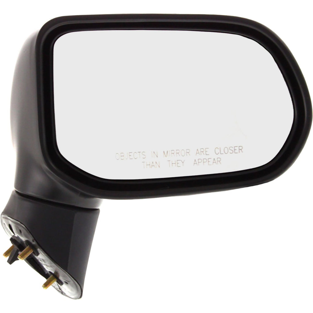 Kool Vue 2006-2011 Honda Civic Manual Mirror - Right, Textured Black, Manual Folding (76200SNEA32)