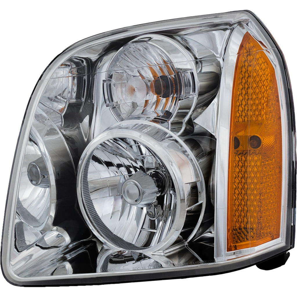 2007-2014 GMC Yukon, Yukon XL 1500 & Yukon XL 2500 Headlight - Halogen, Driver Side, w/ Bulbs (20969894)