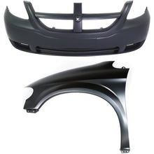 Load image into Gallery viewer, 2005-2007 Dodge Caravan &amp; Grand Caravan Bumper Covers - Front (5139117AA)