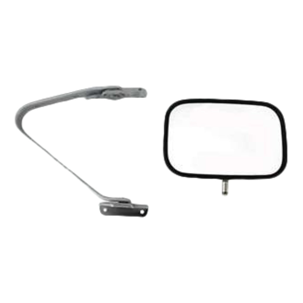 Kool Vue 1989-1991 Ford Mirror - Front, Left, Chrome (E5TZ17696B)