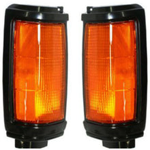 Load image into Gallery viewer, 1987-1996 Dodge Mini Ram, Dodge Ram 50 &amp; Mitsubishi Mighty Max Side Marker Lights - Left &amp; Right, Black, w/ Bulbs (MB527081)