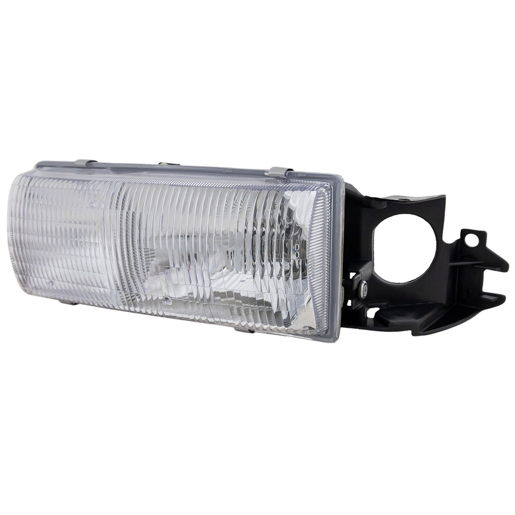 1991-1996 GM Headlight - Halogen, Left, w/ Bulbs (16519235)
