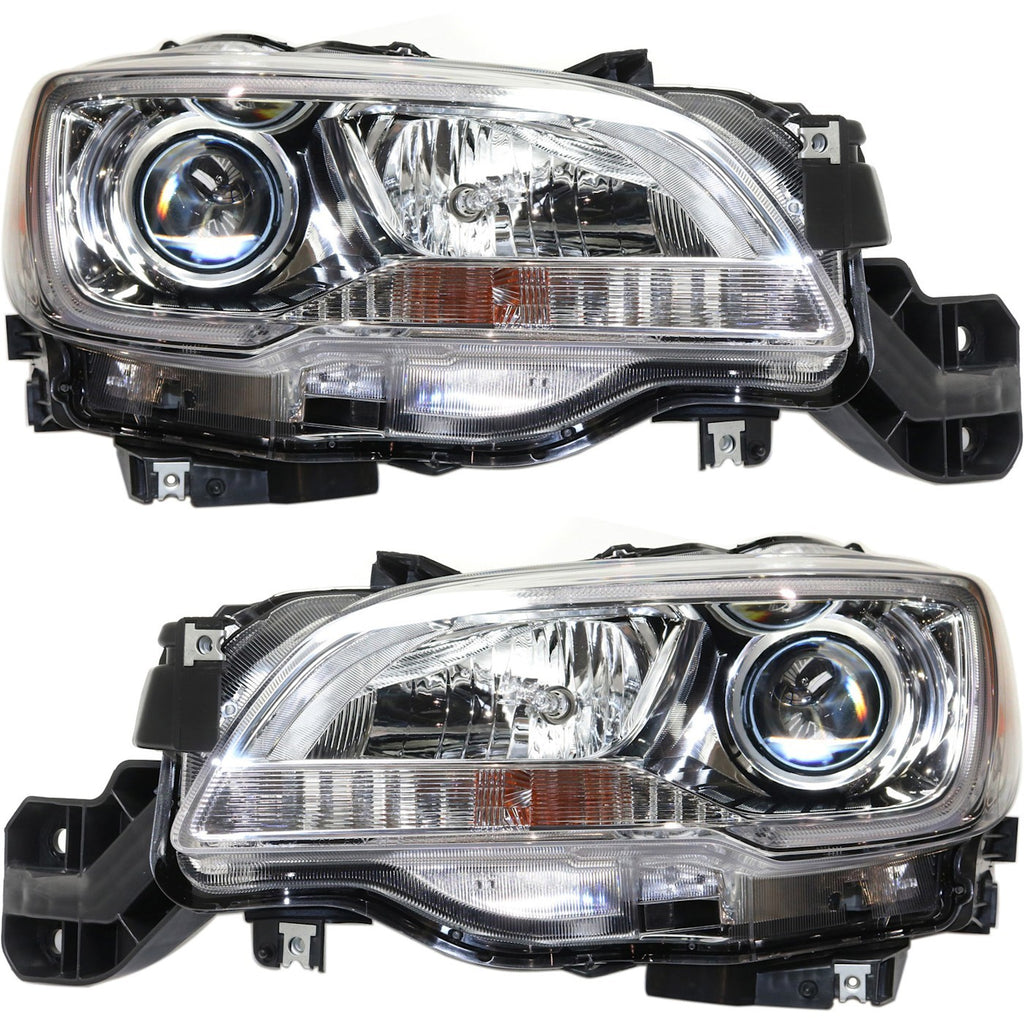 2015-2017 Subaru Legacy & Outback Headlights Left & Right Halogen