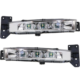 2015-2023 Dodge Charger Fog Light Set - Driver & Passenger Side, with Bulbs