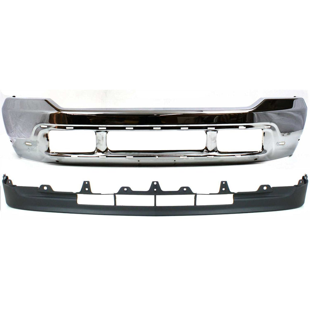2003-2004 Ford Bumper - Front, Chrome (3C3Z17757BA)