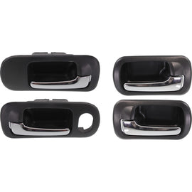 2001-2005 Honda Civic Door Handles - Front & Rear, Left & Right, Chrome (72620S5NC01ZA)