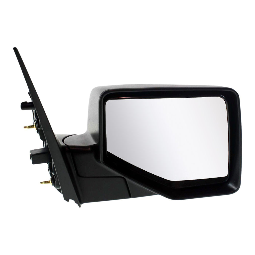 Kool Vue 2006-2010 Ford Explorer & Explorer Sport Trac Mirror - Right, Textured Black, Manual Folding (LL2Z17682)