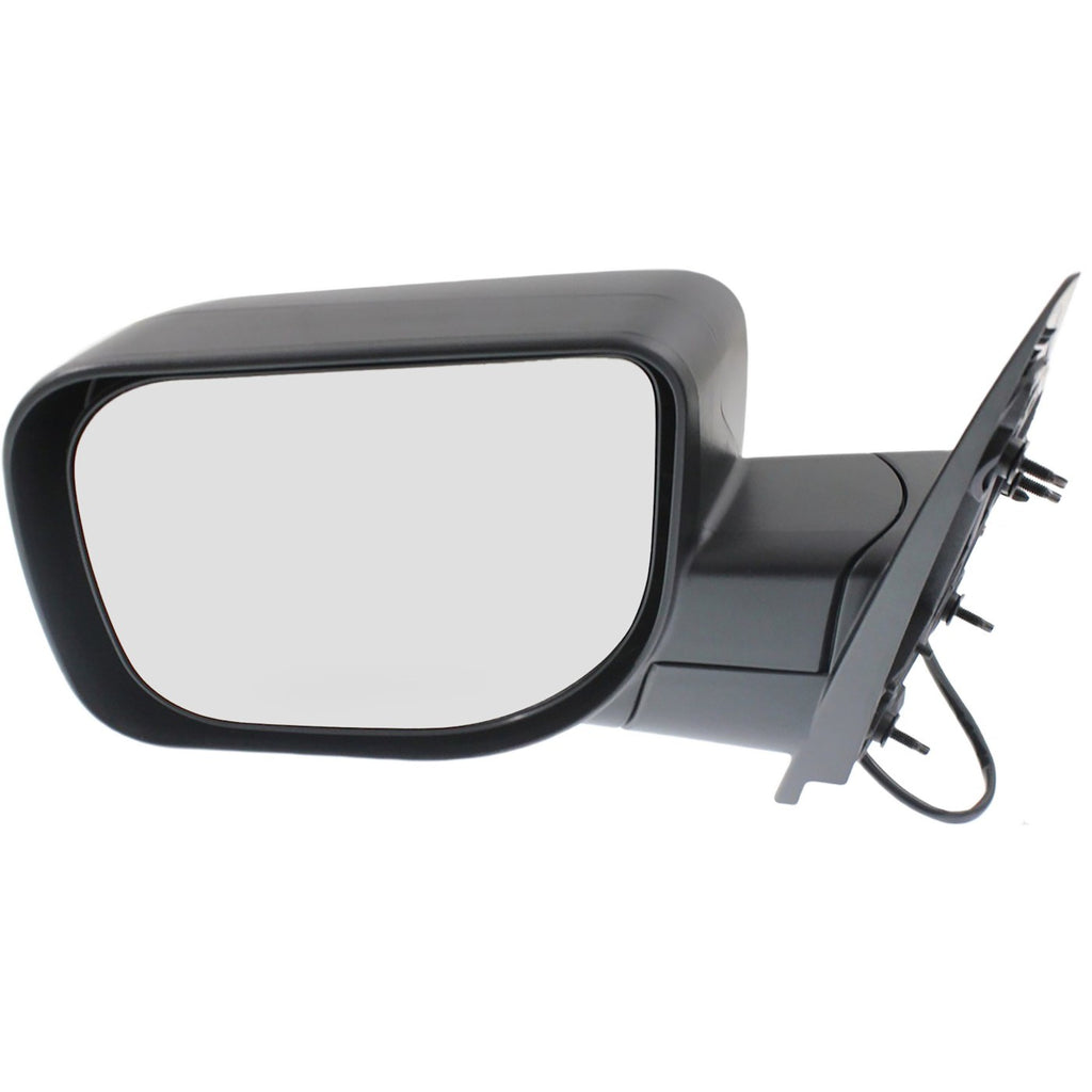 Kool Vue 2004-2015 Nissan Power Mirror - Left, Textured Black, Manual Folding (96302ZR10A)