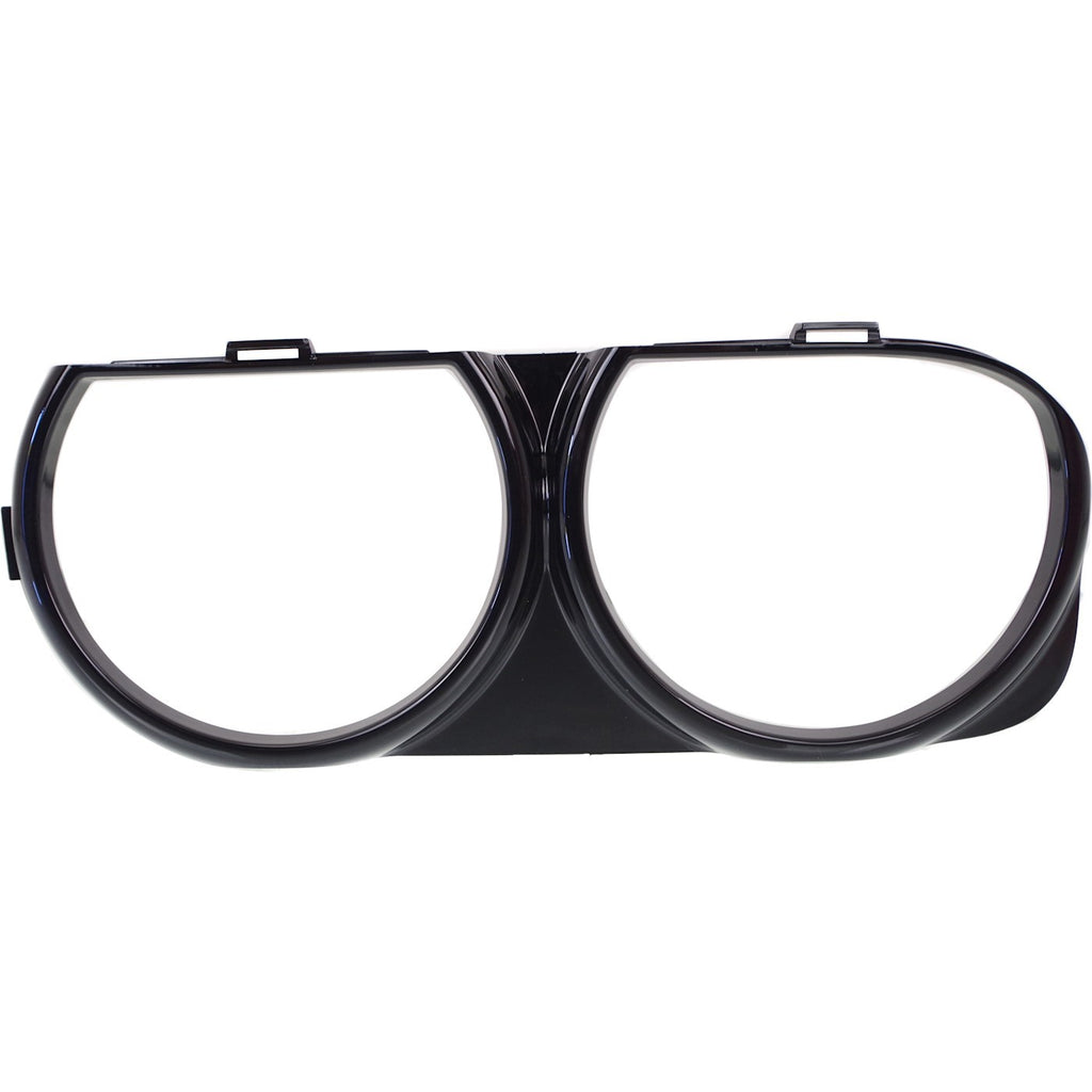2015-2023 Dodge Challenger Headlight Bezel - Driver Side, Black (68259053AB)