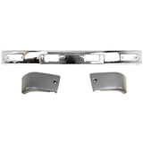 Front Bumper Kit For 1984-1987 Toyota Pickup 4Runner Chrome With Bumper Ends