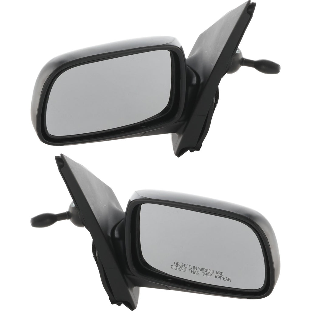 Kool Vue 2000-2005 Toyota Echo Manual Mirror - Textured Black (8791052232)